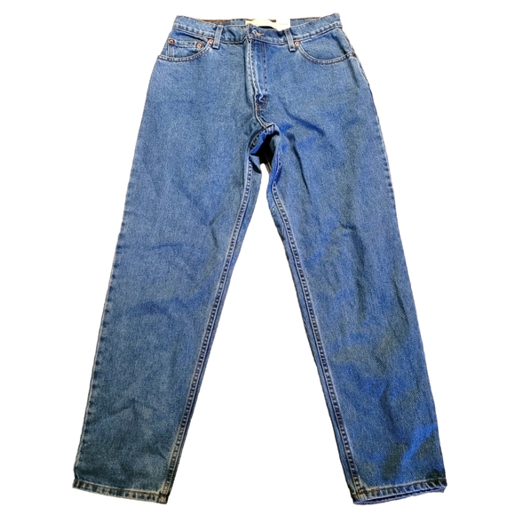 Levi's Denim - Levi's 550 Tapered U.S Fabric Relaxed fit Jeans 12 Med - Good Vintage Condition